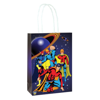 Pack of 6 Super Hero Party Bags with Handles Pack of 6 Super Hero Party Bags with Handles