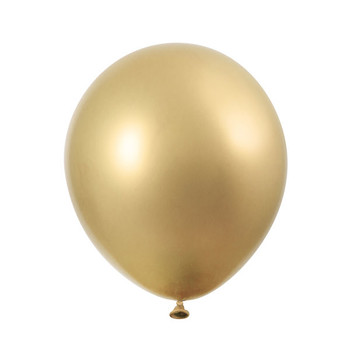 Pack of 6 Gold Platinum 11" Latex Balloons