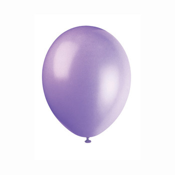 Pack of 50 Lilac Lavender 12" Latex Balloons