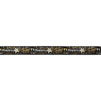 12ft Foil Glittering New Year Banner