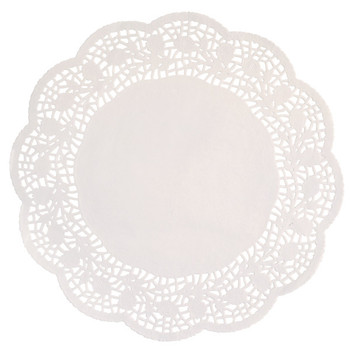 Pack of 12 White 12" Doilies