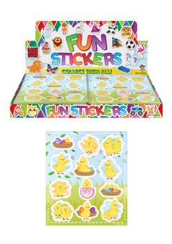 Box of 120 Sheet of 12 Easter Stickers Box of 120 Sheet of 12 Easter Stickers