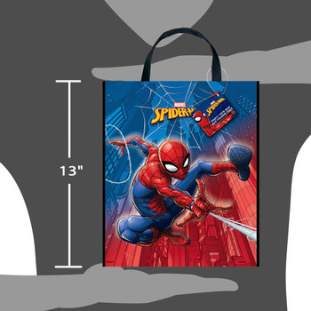 Spider Man Party Gift Tote Bag 13" x 11"