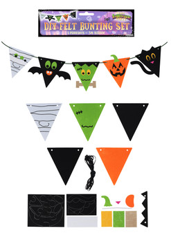 DIY Felt Halloween Bunting Set DIY Felt Halloween Bunting Set
