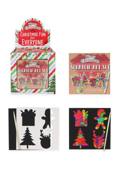 Eco-Friendly Christmas Magic Colour Scratch Set Eco-Friendly Christmas Magic Colour Scratch Set