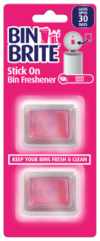 Pack of 2 Bin Brite Berry Blast Stick On Freshener