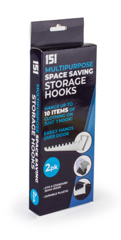 Pack of 2 Multipurpose Storage Hooks