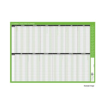 2026 Staff Planner Unmounted