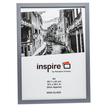 Zurich A4 Solid Grey Certificate Frame