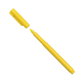 Pack of 10 Yellow Ink Highlighter Pens