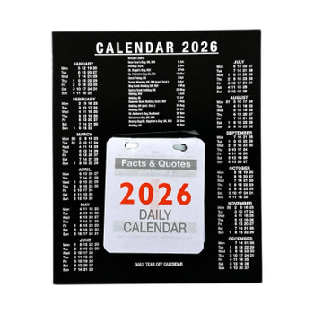 Janrax 2026 Daily Tear Off Desk Calendar Janrax 2026 Daily Tear Off Desk Calendar