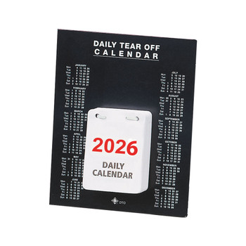 Janrax 2026 Daily Tear Off Desk Calendar