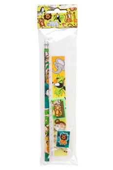Wild Animals Design Stationery Set Wild Animals Design Stationery Set