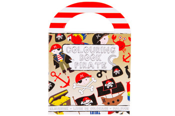 Pirate Coloring Mini Book with Stickers Pirate Coloring Mini Book with Stickers