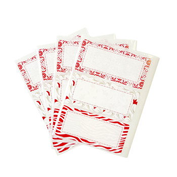 Pack of 12 Jam Jar Labels 34x75mm