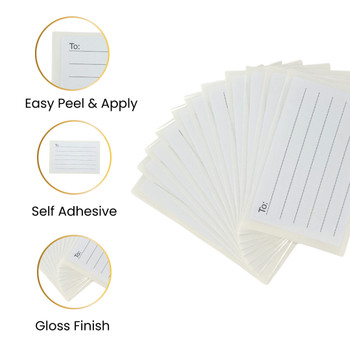 Pack of 12 Self Adhesive Parcel Labels 70x105mm Pack of 12 Self Adhesive Parcel Labels 70x105mm
