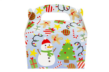 Pack of 12 Christmas Treat Boxes Pack of 12 Christmas Treat Boxes