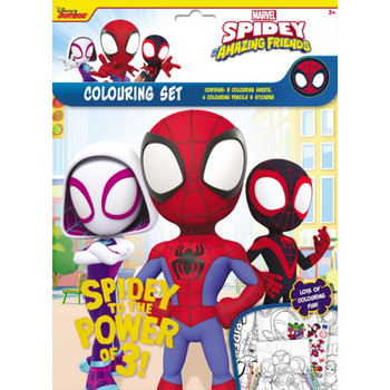 Spidey & Friends Colouring Set Spidey & Friends Colouring Set
