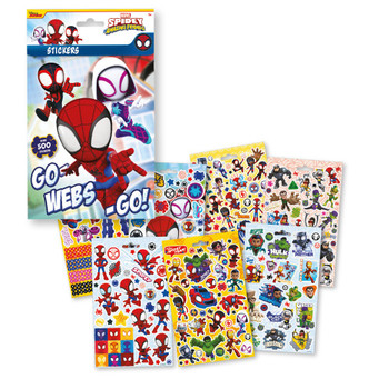 Spidey and Friends Over 500 Stickers