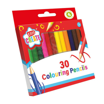 Pack of 30 Mini Colouring Pencils Pack of 30 Mini Colouring Pencils