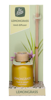 Pack of 3 Pan Aroma Lemongrass Reed Diffusers 50ml Pack of 3 Pan Aroma Lemongrass Reed Diffusers 50ml