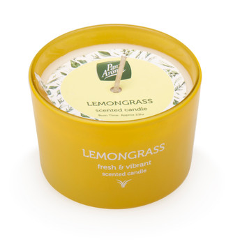Pack of 3 Pan Aroma Lemongrass Scented Jar Candles 85g Pack of 3 Pan Aroma Lemongrass Scented Jar Candles 85g