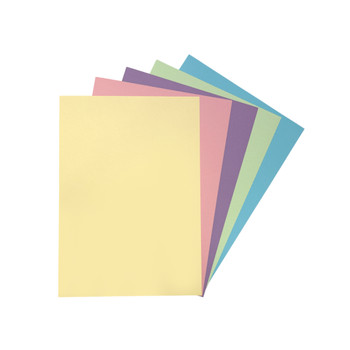 Pack of 500 A4 Assorted Pastel Coloured Card 160gsm Sheets Pack of 500 A4 Assorted Pastel Coloured Card 160gsm Sheets