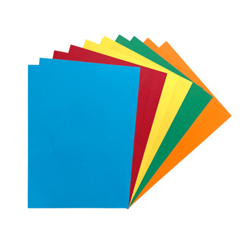 Pack of 100 A4 Assorted Primary Coloured Paper 75gsm Sheets Pack of 100 A4 Assorted Primary Coloured Paper 75gsm Sheets