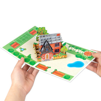 Home Sweet Home 3D Housewarming Pop Up Card
