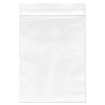 Pack of 200 Clear Grip-Sealing Zip Bags 4x6cm 0.08mm PE Food-Grade Poly Bags