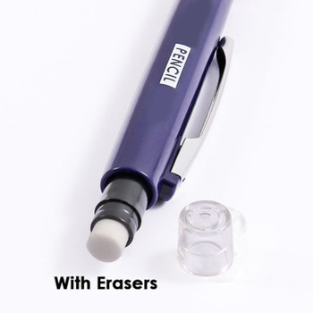 12 Sets of 0.7mm Pen-Style Mechanical Pencil and HB Lead Refills – Smooth Writing, Anti-Slip Grip