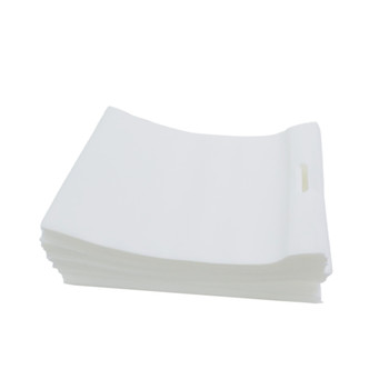 Pack of 25 White Coloured 40x30cm Non-Woven Patch Handle Bags