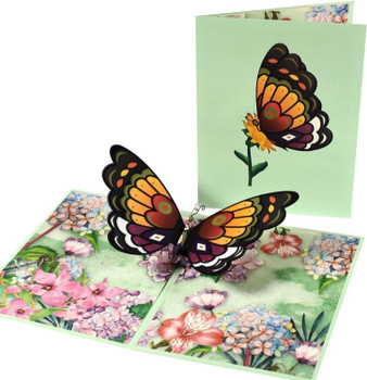 Majestic Butterfly 3D Pop Up Greeting Card - Mother's Day Birthday