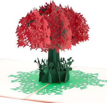 Rhododendron Blossom 3D Pop Up Greeting Card - Mother's Day Anniversary Birthday Get Well