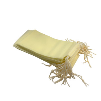 Pack of 25 Ivory Coloured 48x39cm Non-Woven Drawstring Bags