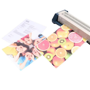 Pack of 100 A4 Waterproof PVC Glossy Pouch 80mic Laminating Film