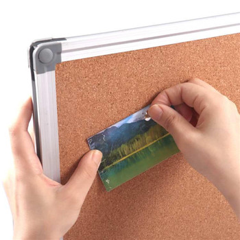Aluminum Framed Bulletin Cork Board 90 x 120cm