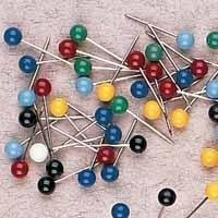 Pack of 60 Q-Connect Assorted Map Pins
