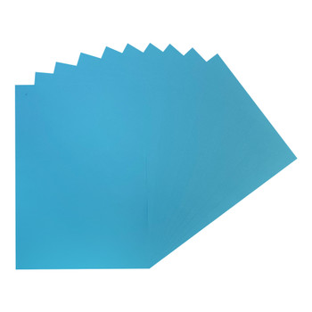 Pack of 20 A2 Bristol Board Light Blue Colored Craft Papers 230gsm
