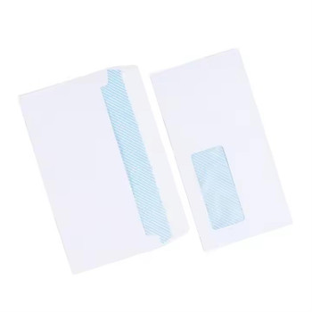 Pack of 25 White DL Peel & Seal Window Envelopes	