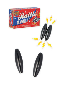 Pack of 12 Rattle Magnets Twin-Pack