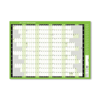 Janrax 2027 Giant Year Planner Unmounted - 1000 x 610mm