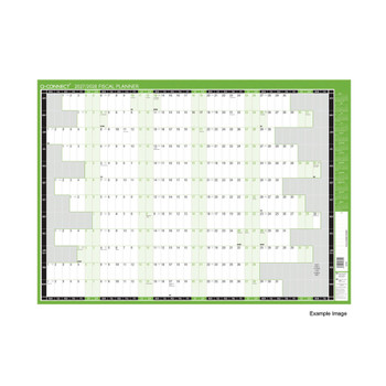 Janrax 2027-2028 Double Sided Fiscal & Academic Planner Unmounted - 855 x 610mm