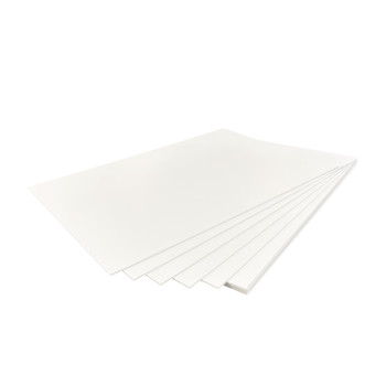 Pack of 10 A1 5mm White Foam Boards – 594 x 841mm