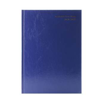 2026-2027 A5 Week To View Blue Academic Diary KF3A5ABU26