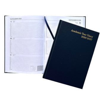 Janrax 2026-2027 A5 Week To View Blue Academic Diary