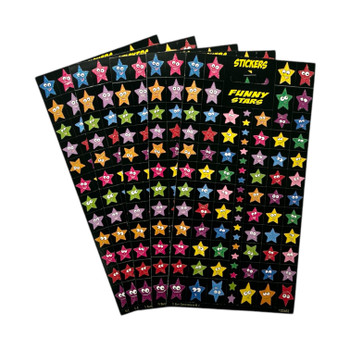 Funny Stars Sticker Sheets