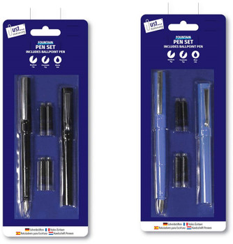 Single Fountain & Ballpoint Pen Set