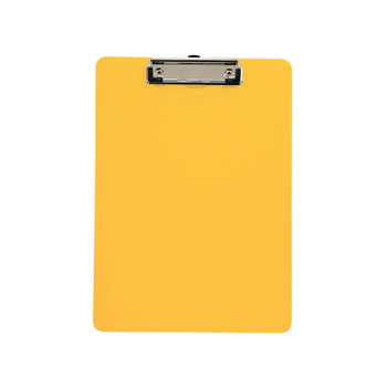 Rigid Mdf A4 Erasable Yellow Whiteboard Clipboard