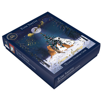 Pack of 15 LLuxury Pets Christmas Cards